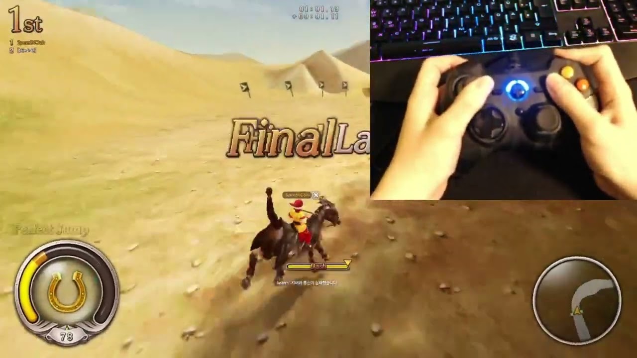 Alicia online Speed Racing - First day with Controller