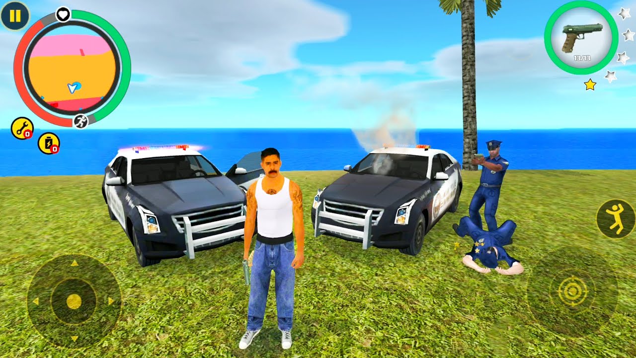 Modern City Gangster Simulator #4 - Tank and Car Driving - Android Gameplay