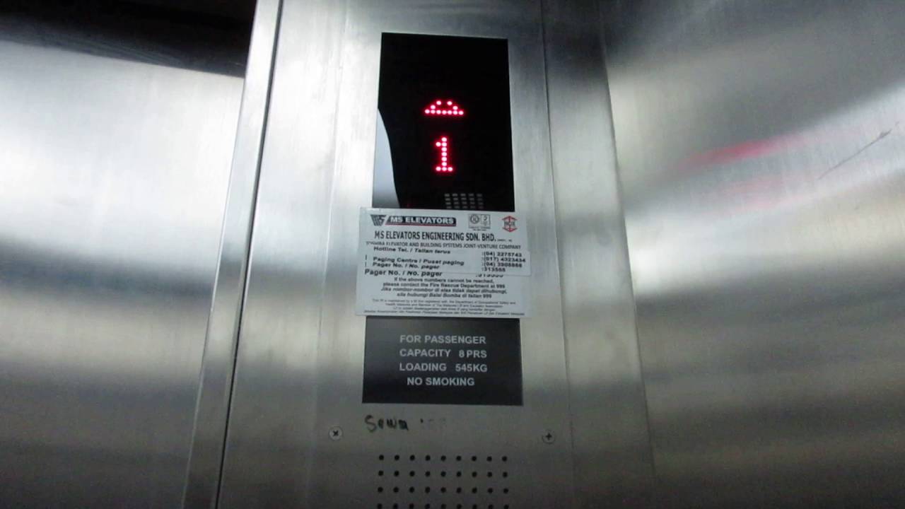 2008 Toshiba Elevator at an Office Building in Penang, Malaysia