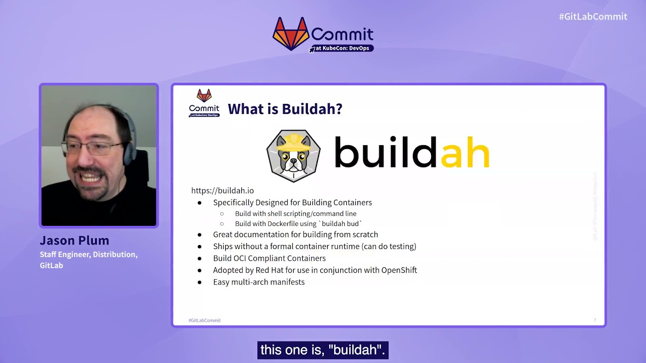 Commit at Kubecon: DevOps 2021 - One Layer Builds (Docker Not Included)