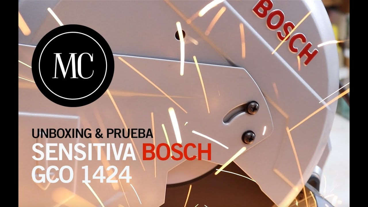 Sierra sensitiva Bosch GCO 14-24 con 2400W de potencia!!!