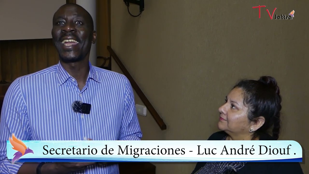 DIPUTADO LUC ANDRÈ DIOUF   SECRETARIO MIGRACIONES DE ESPAÑA - LANZAROTE.