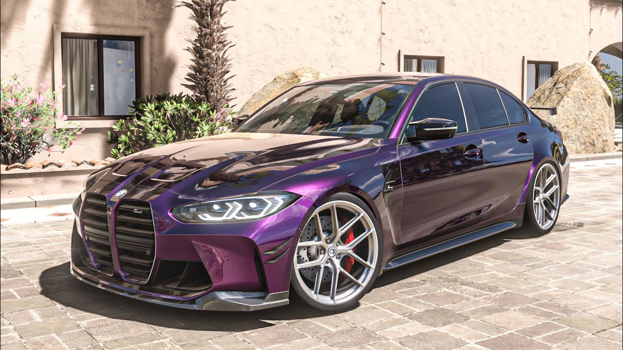 Driving My Purple BMW G80 🔥 Full Build Breakdown | Forza Horizon 5