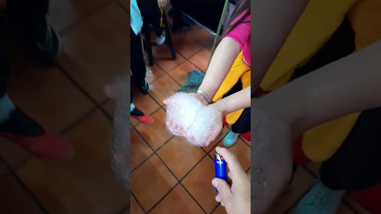 KaMeHaMeHa Experimento de F&iacute;sica y Qu&iacute;mica 2024 Fuego Fr&iacute;o VSJ