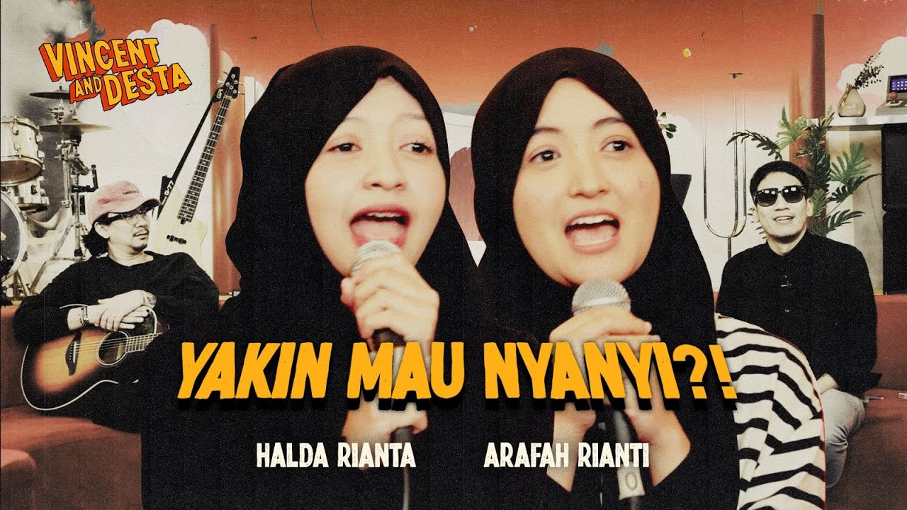 ARAFAH & HALDA NYANYI LAGU DRUNK TEXT ATAU DRUNK NYANYI LAGU?