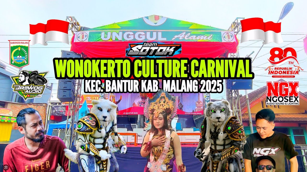 🔴 LIVE FINISH KARNAVAL WONOKERTO BANTUR MALANG 2025 || PART 3