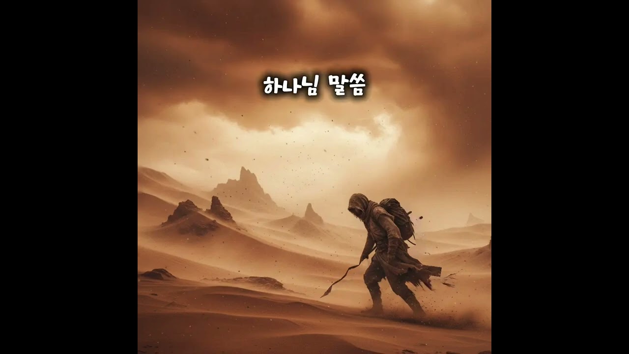 지금 이 찬양이 당신을 위로하길 바랍니다 | 광야의 폭풍 넘어2 #주님의음성 #테크노CCM #하나님말씀 #여성보컬 #반전매력 #세련된찬양 #광야 #영적전투
