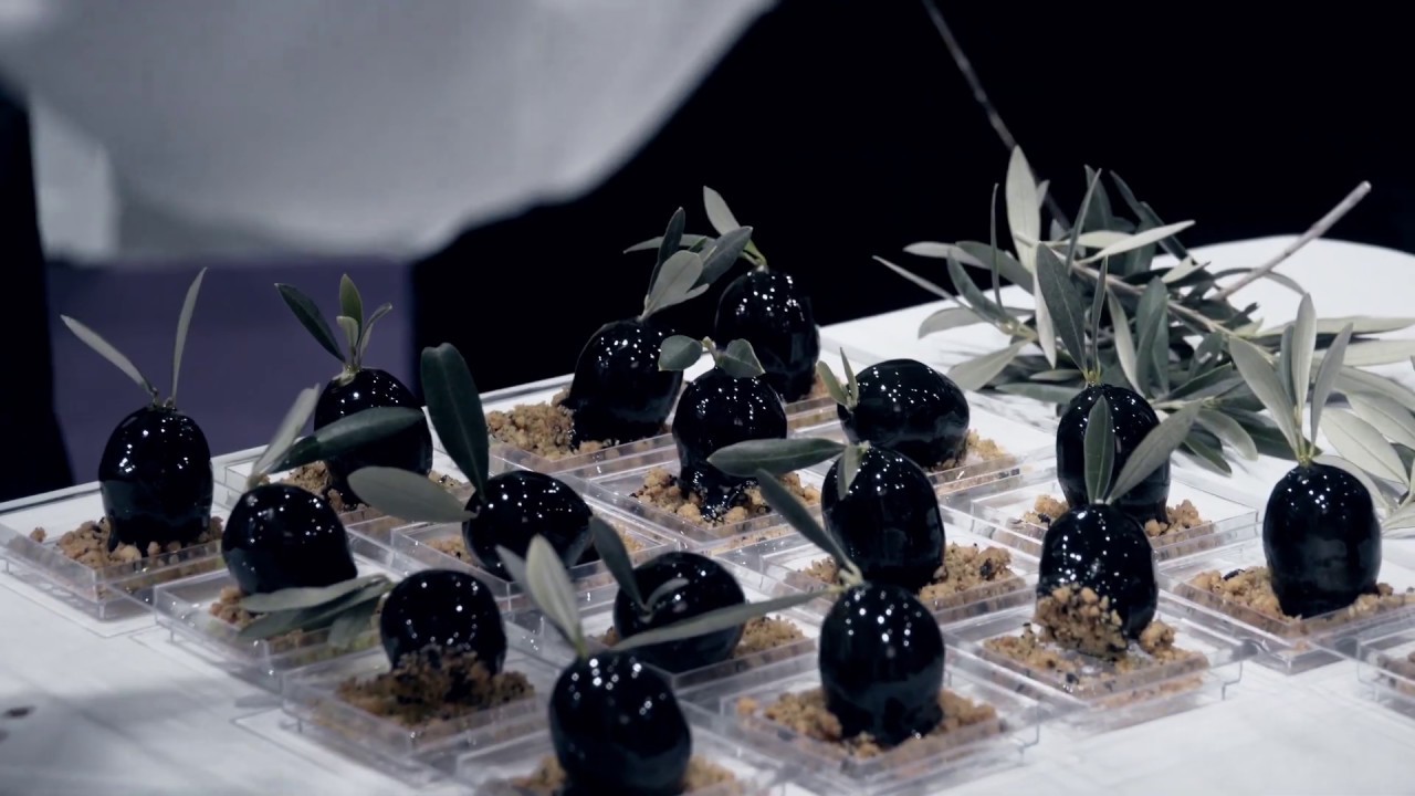 Recettes à base d'huile d'olive de Nyons par le Chef Julien Allano / Vignolis - SIRHA 2019
