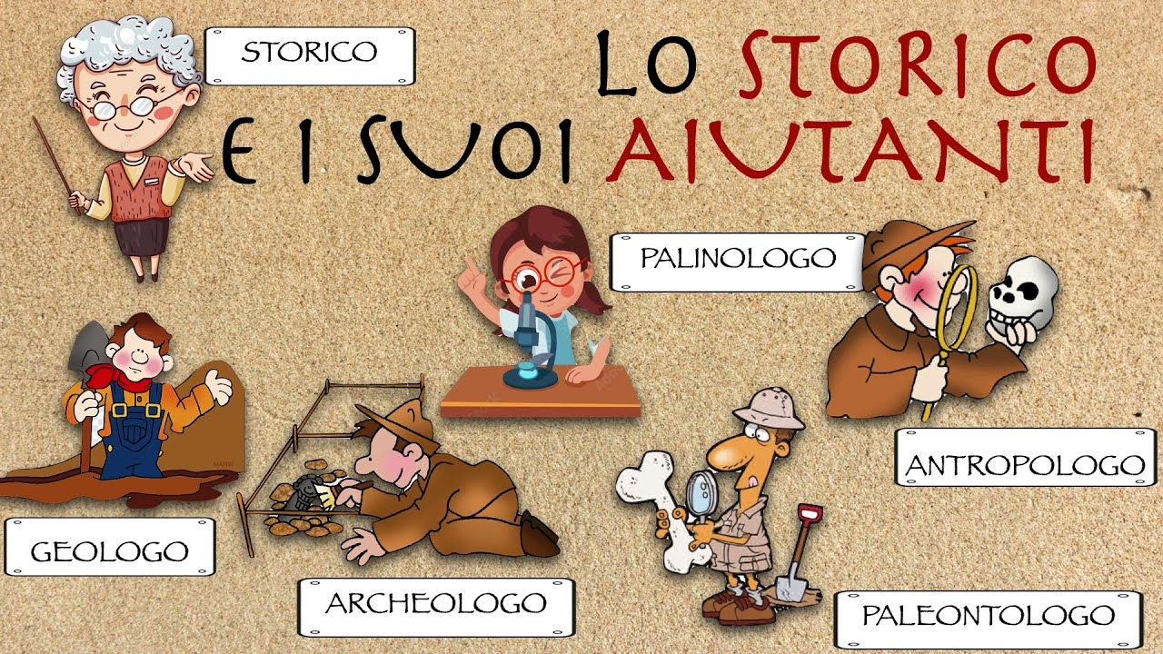 Lo storico e i suoi aiutanti