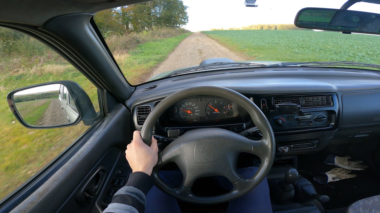 Mitsubishi L200 2.5 TD (2002) - 4K POV Drive