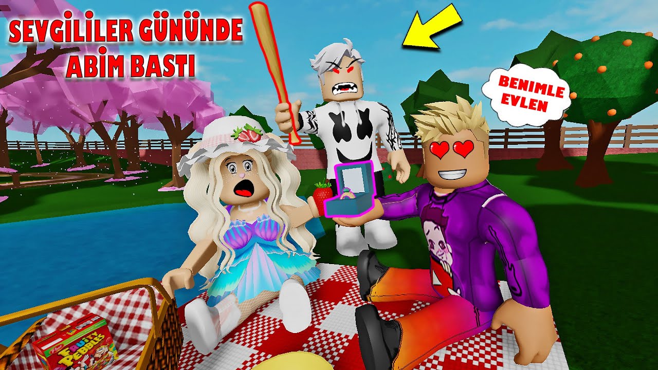 😍 BEBEKLER SEVGİLİ OLUYOR ! ABİMDEN DAYAK YEDİ ! 😱 [ KOMİK ]| ROBLOX 💚