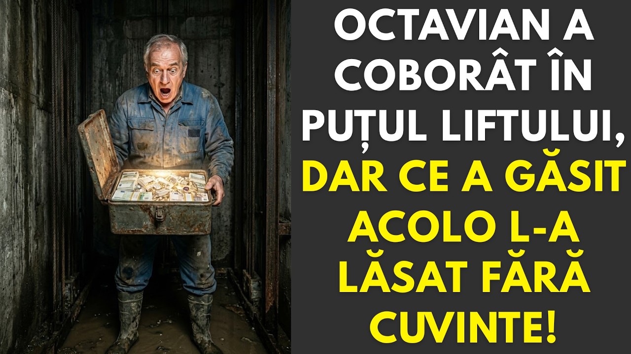 Octavian a coborât în puțul liftului, dar ce a găsit acolo l-a lăsat fără cuvinte!