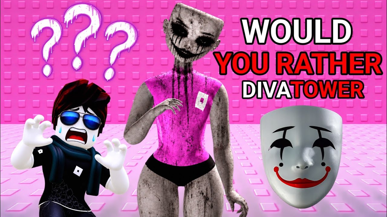 Хоррор-игра Would You Rather Diva Tower в Roblox | Полное прохождение