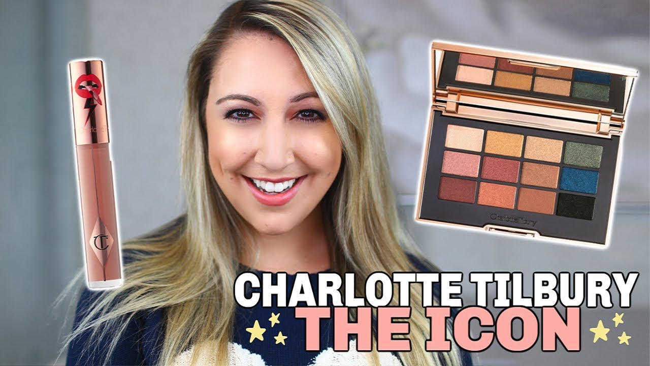 Charlotte Tilbury The Icon Palette & Latex Love Lip Gloss | Overview & Tutorial