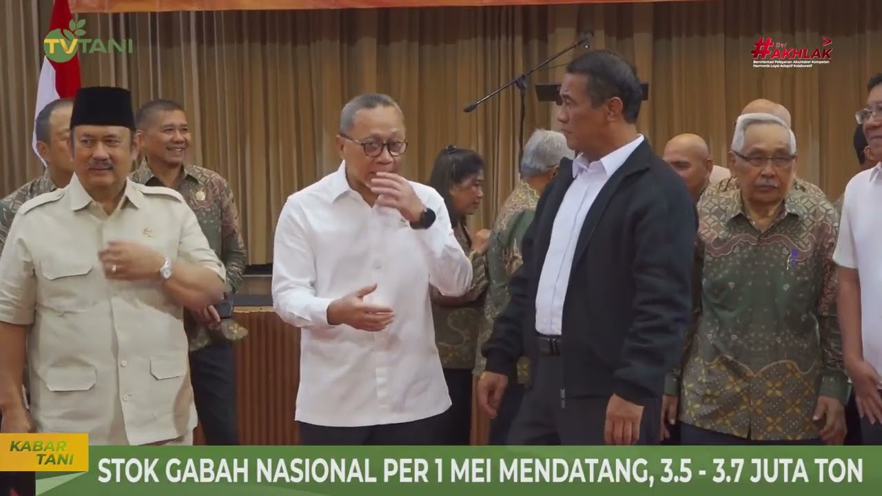 Torehkan Sejarah Pengelolaan Beras Nasional, Mentan Apresiasi PERPADI