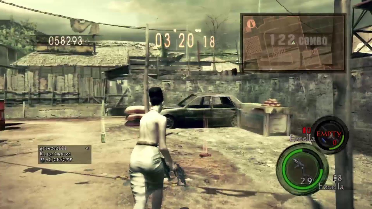 Resident Evil 5 mers duo