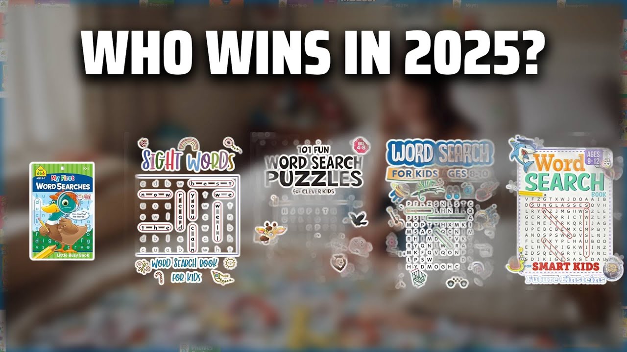 The Top 5 Best Word Search Kids in 2025 - Must Watch Before Buying!
