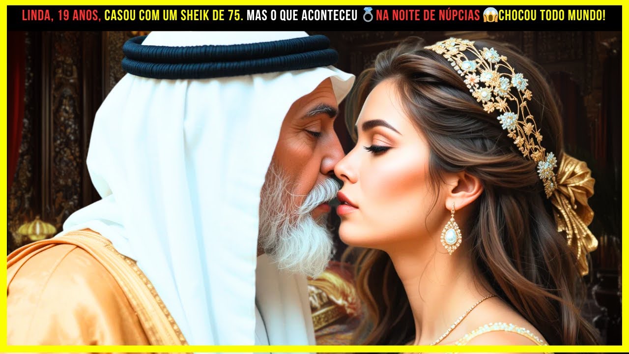 LINDA, 19 ANOS, CASOU COM UM SHEIK DE 75 ANOS. MAS O QUE ACONTECEU NA NOITE DE NÚPCIAS CHOCOU TODOS