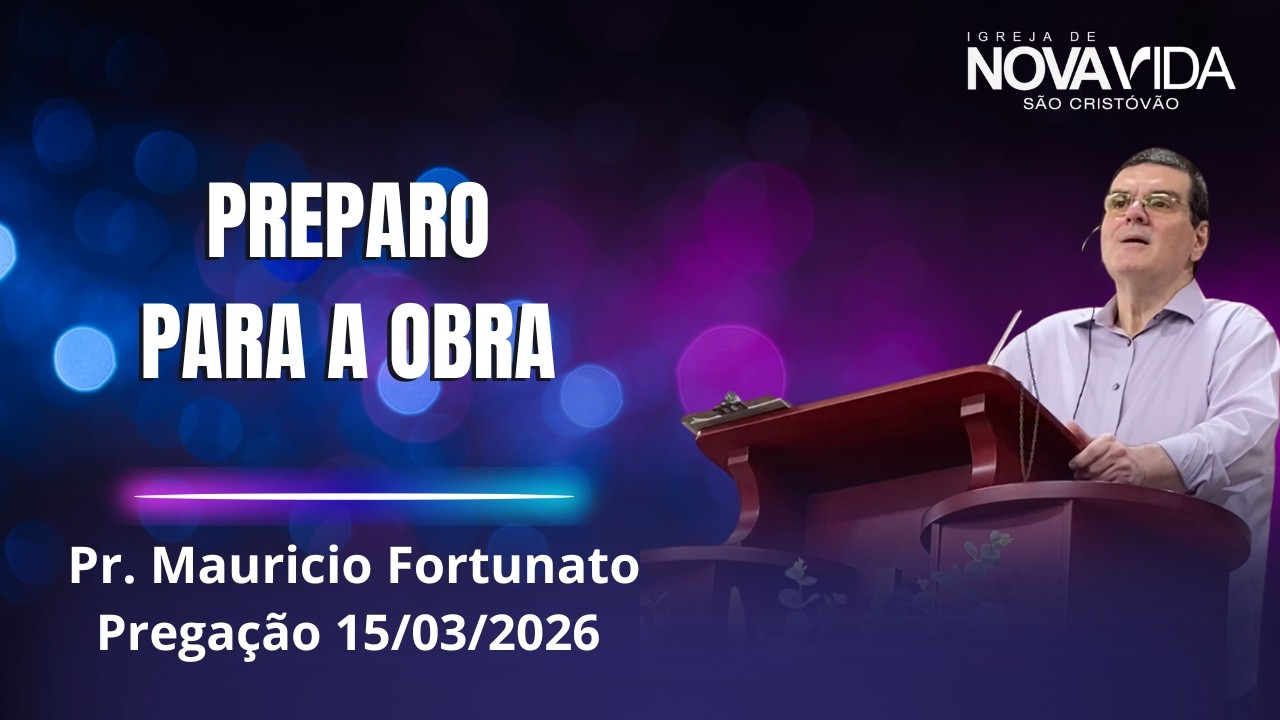 Preparo para a obra