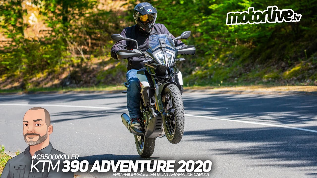 KTM 390 ADVENTURE 2020 : L'ANTI HONDA CB500X ? | ESSAI MOTORLIVE