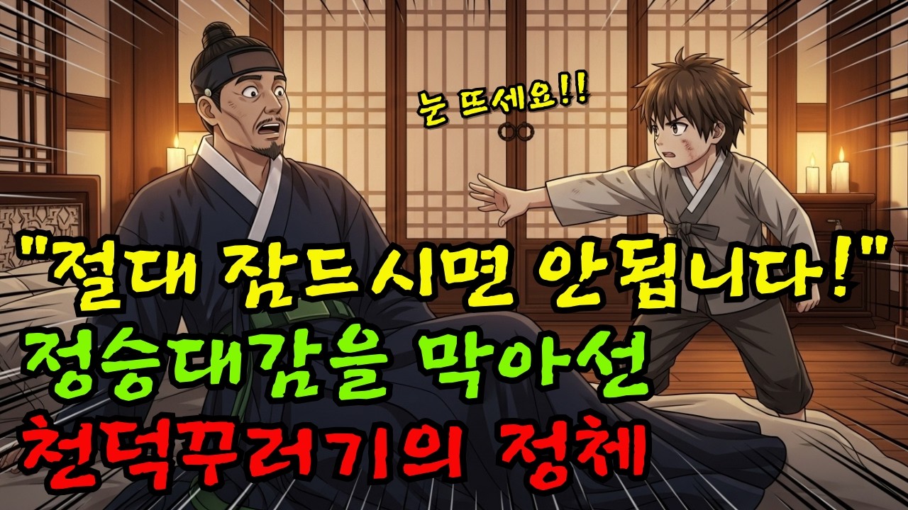 💖“오늘 밤은 단 한순간도 잠드시면 아니 됩니다”, 정승대감의 잠을 막아선 천덕꾸러기 아이의 정체💖별별야담41 l 야담, 민담, 설, 조선시대, 옛날이야기, 오디오북