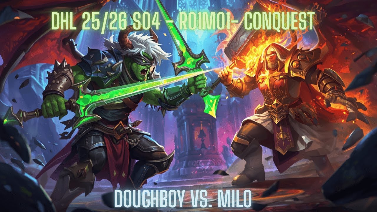 S3 Match 4, Round 1: Doughboy vs. Milo | Demon Hunter vs Paladin | Danish Hearthstone League