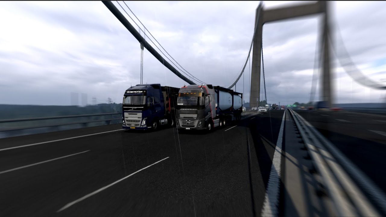 Euro Truck Simulator 2 | Volvo FH6 | Sheffield (GB) to Växjö (S) | Radeon RX 9060 XT UWQHD