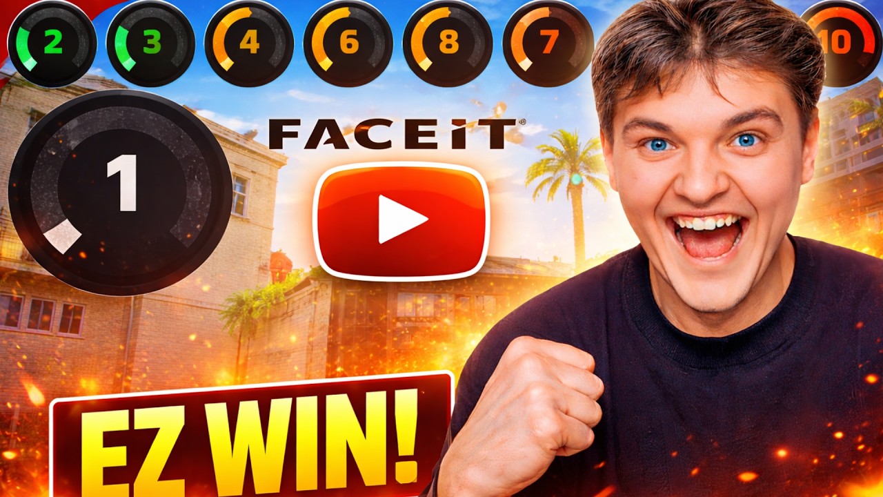 DEBIUT NA FACEIT'ACH!!! - OD ZERA DO 10 LVL FACEIT #2