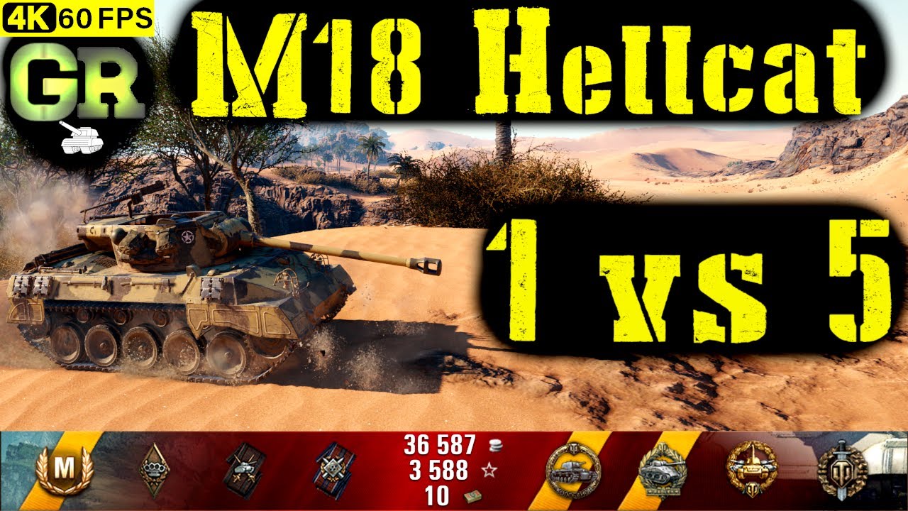 World of Tanks M18 Hellcat Replay - 9 Kills 2.4K DMG(Patch 1.4.0)