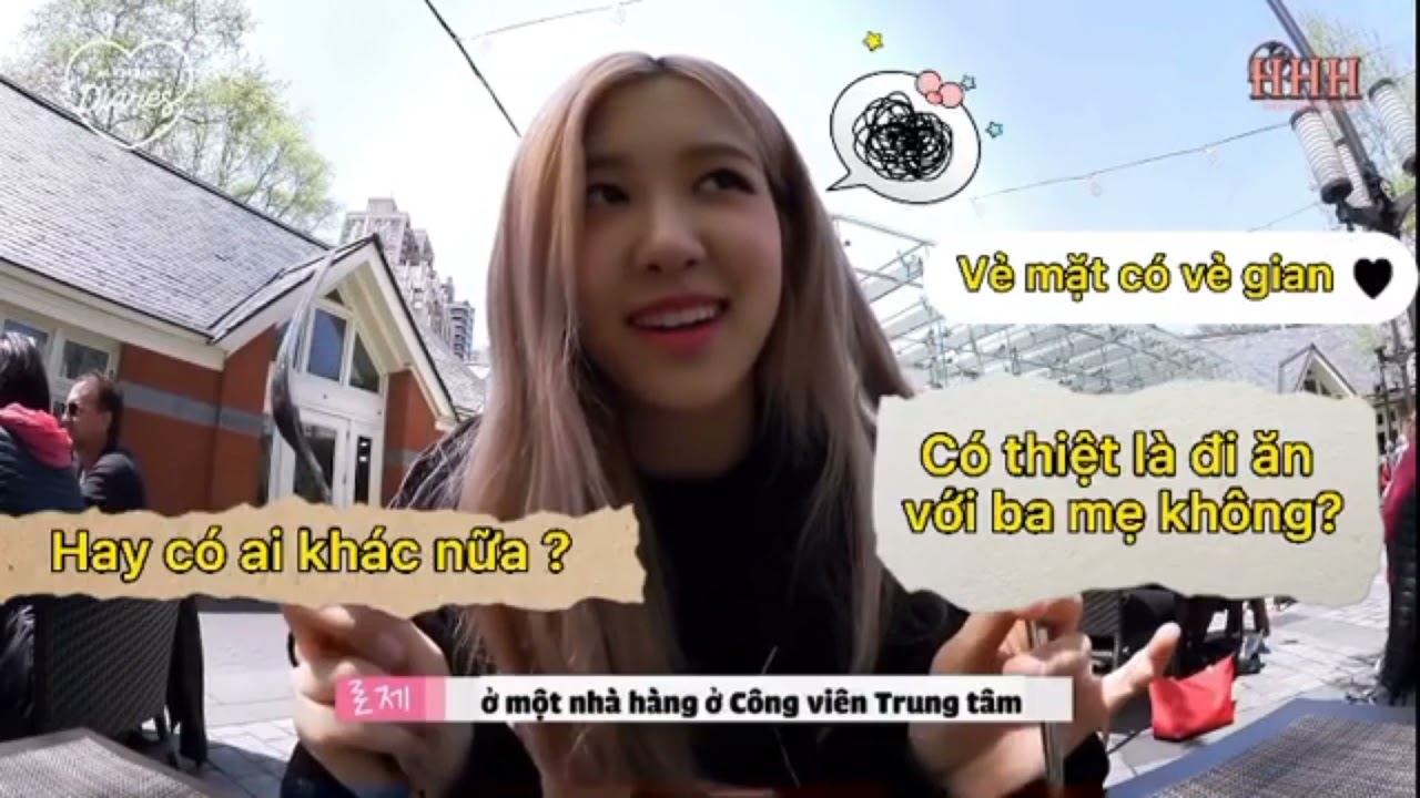 #Rosé đi ăn với ba mẹ nhưng tình cờ gặp Lisa #Lichaeng/KÊNH CỦA THI