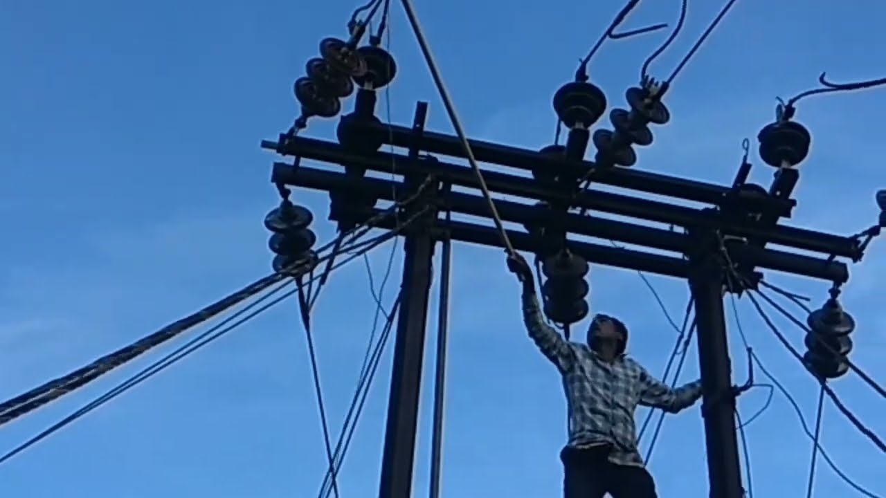 33kv Over Head Line Testing in Megger || 33kv Over head line testing || High voltage Line Testing
