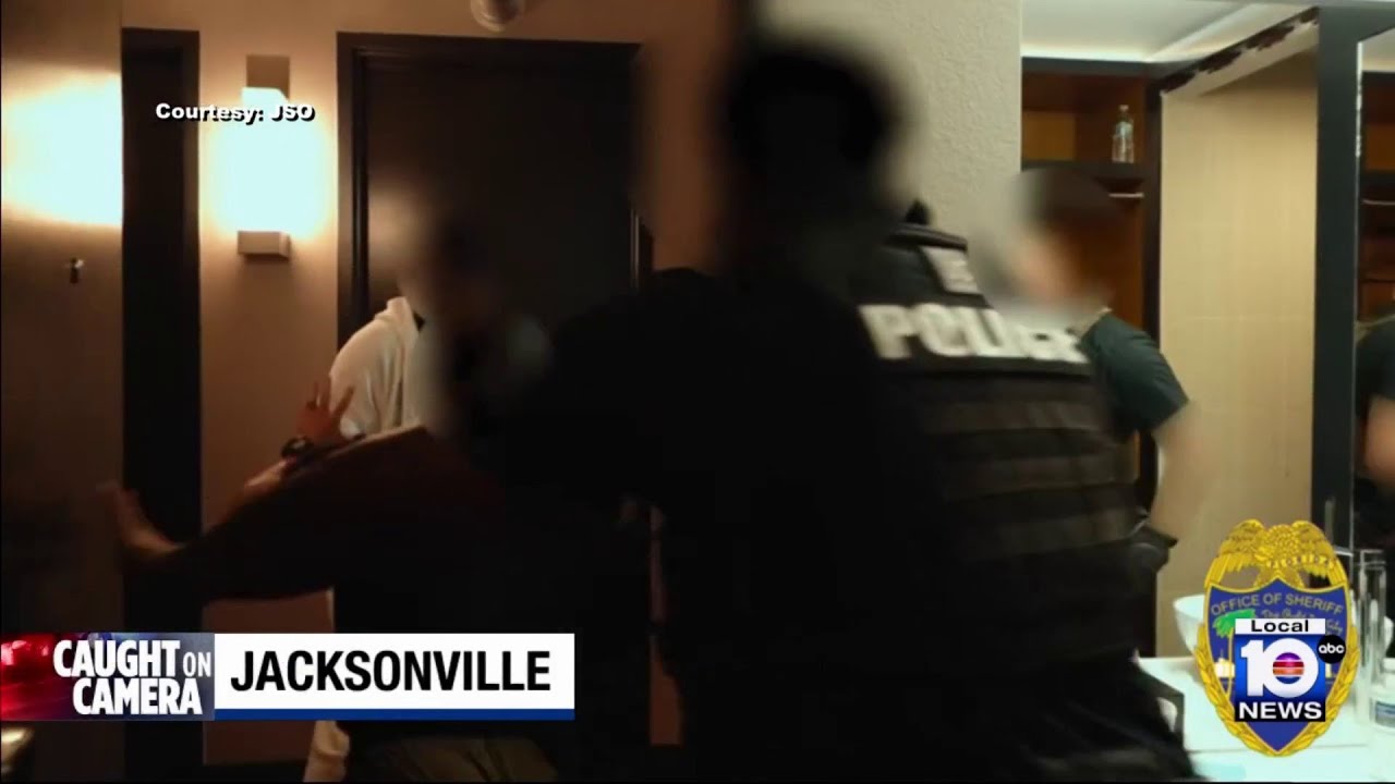 Prostitution sting yields 10 arrests in Jacksonville