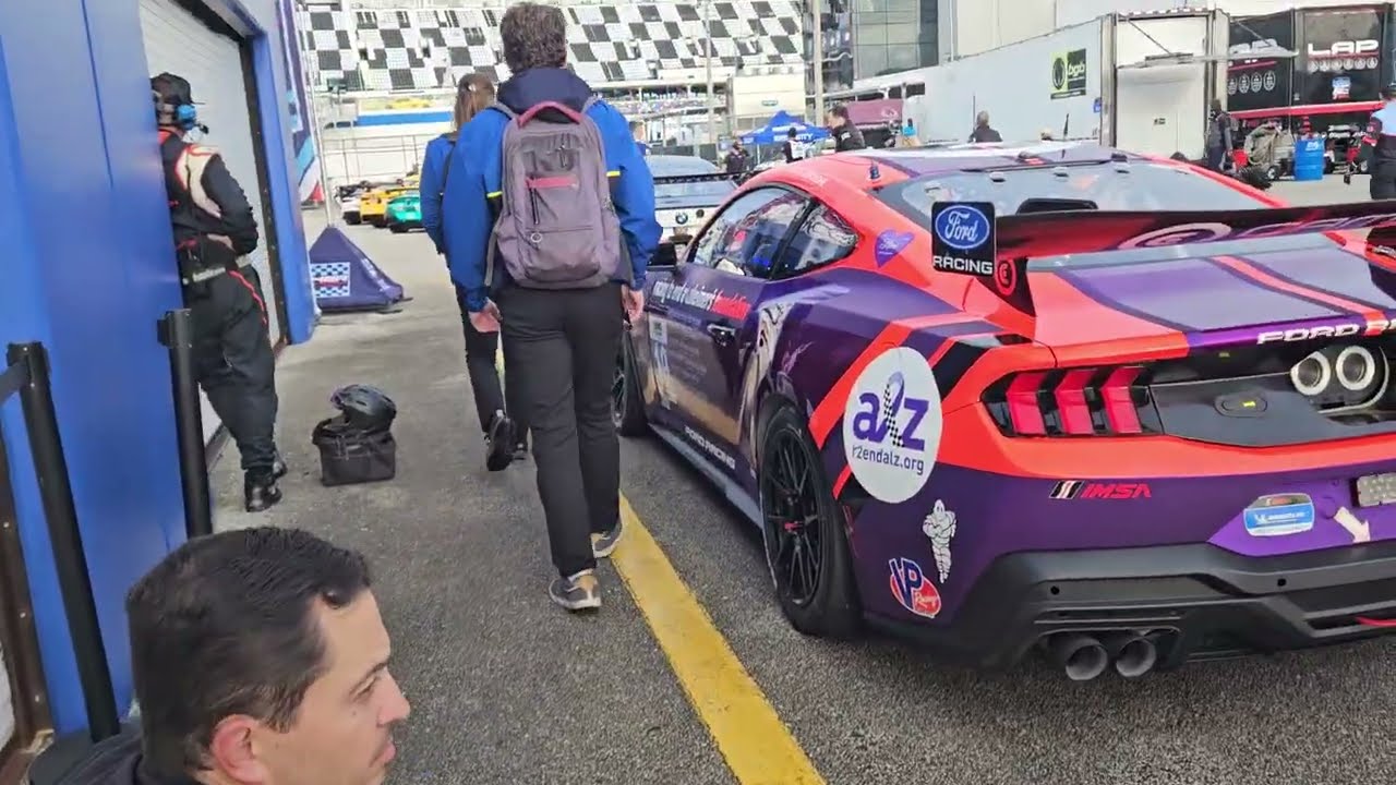 MICHELIN PILOT CHALLENGE at Daytona Paddock Tour and Rollout
