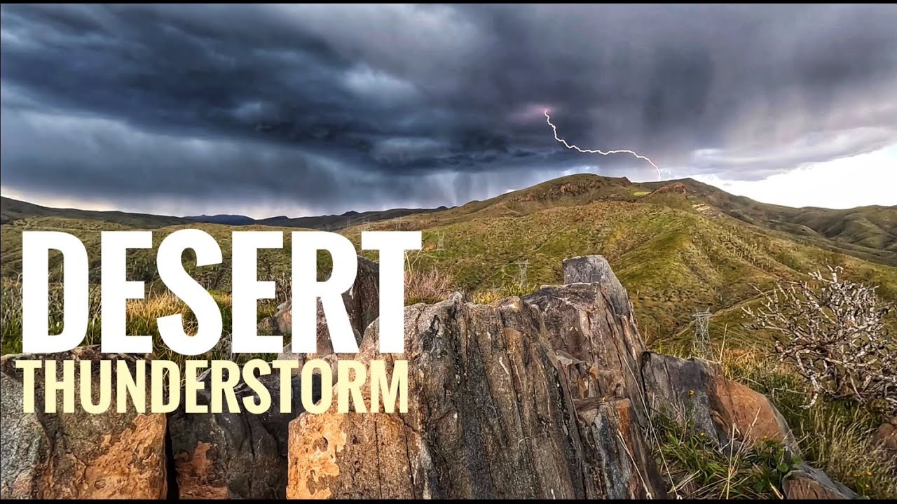 Soothing Sounds: Desert Thunderstorm