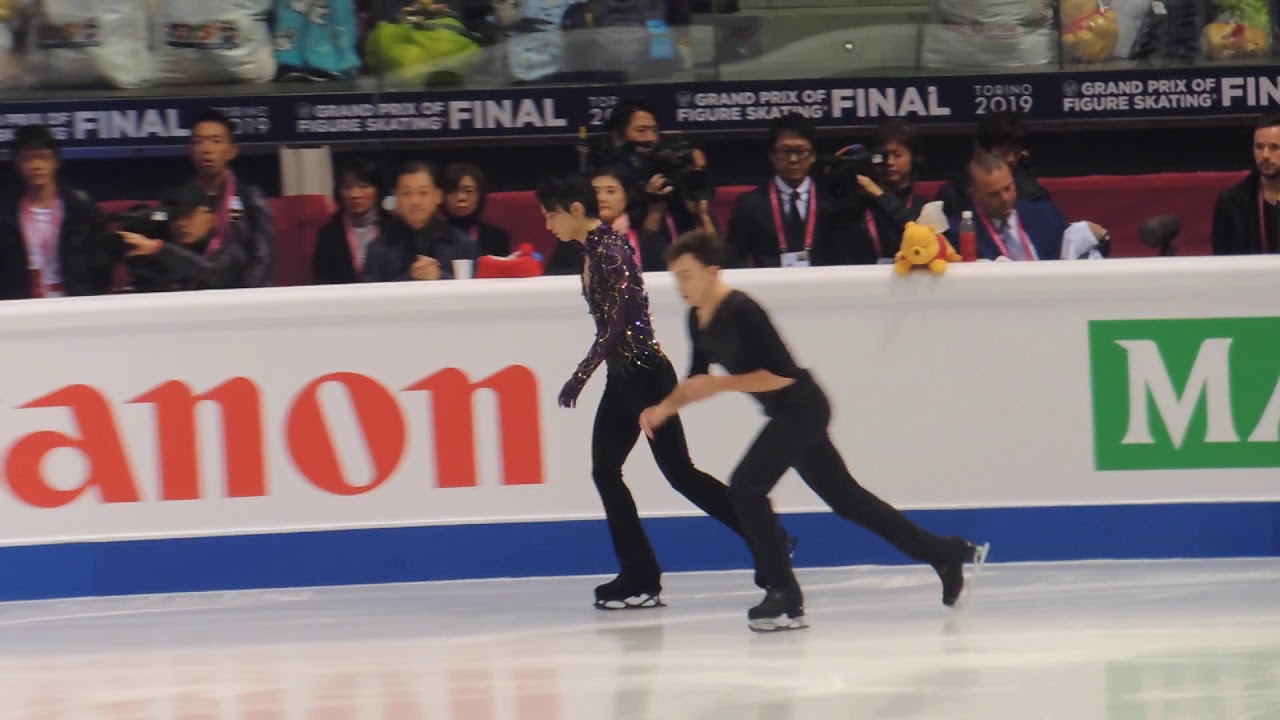 Yuzuru Hanyu [Focus] - GPF Torino 07/12/19 - Group Warm-up FP