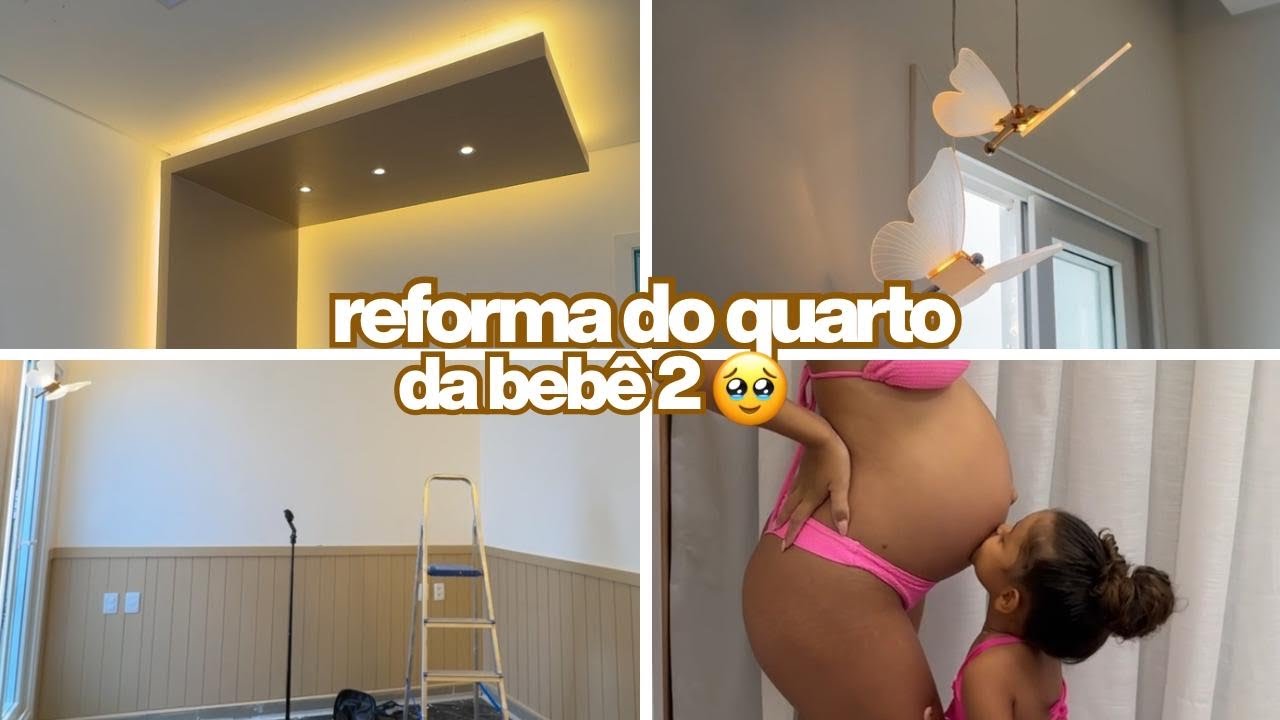 REFORMA DO QUARTO DA MINHA SEGUNDA BEBÊ + COMPRINHAS DA SHOPEE😍