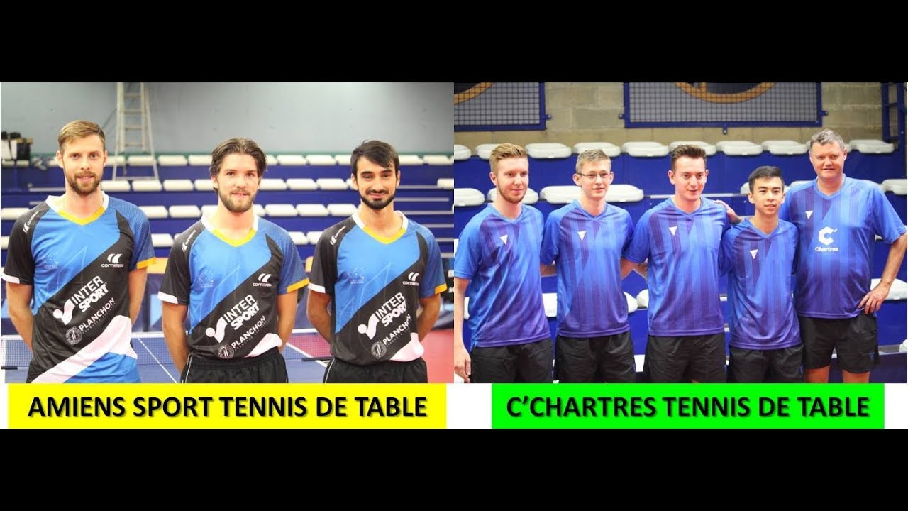 CHARTRES vs AMIENS SPORT TENNIS DE TABLE proB