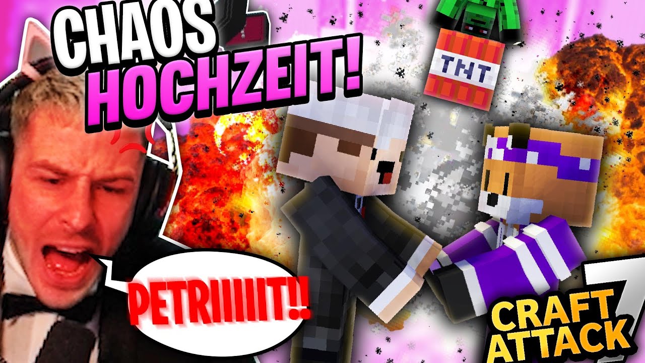 PETRIT sprengt die HOCHZEIT von REVED und mir.. ES REICHT😡😡 Craft Attack 7!