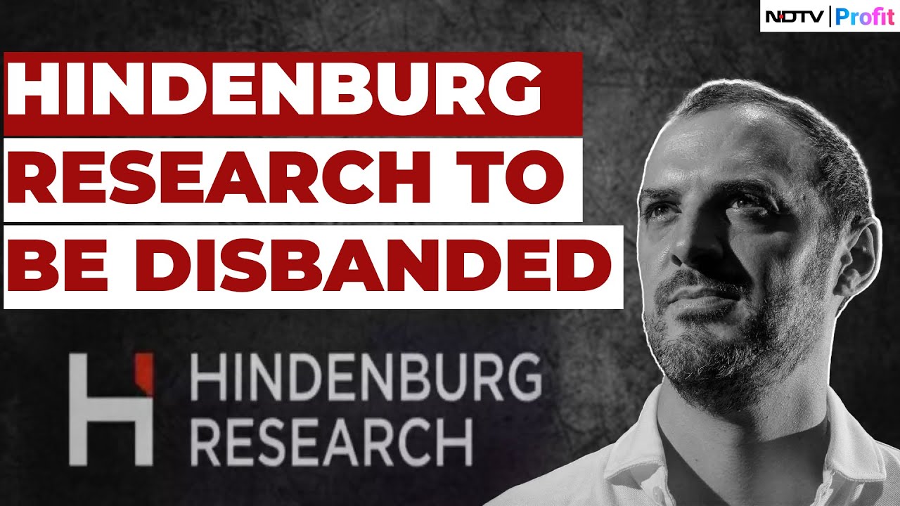 Founder Nate Anderson Announces Closure Of Hindenburg Research | NDTV Profit