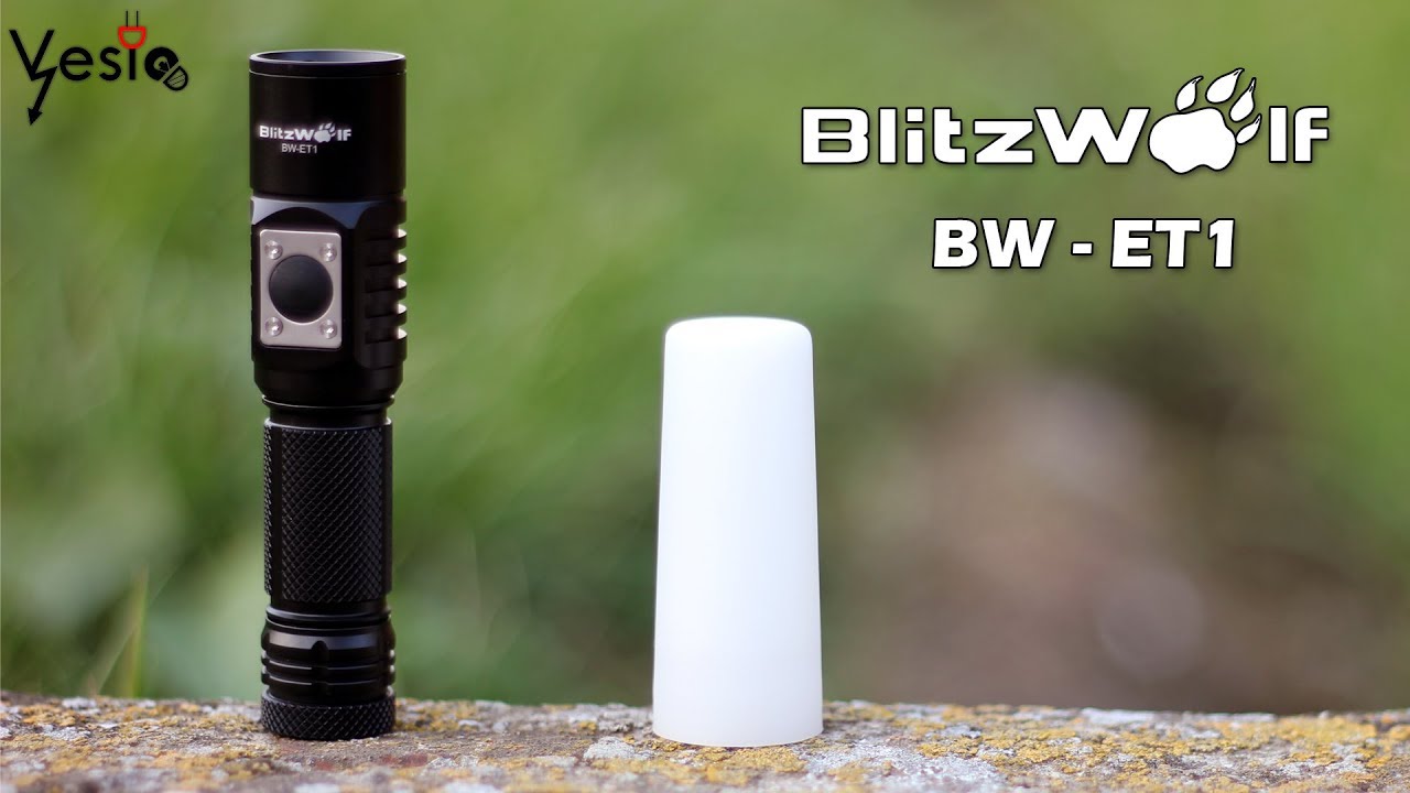 Blitzwolf BW - ET1 mocna baterijska lampa