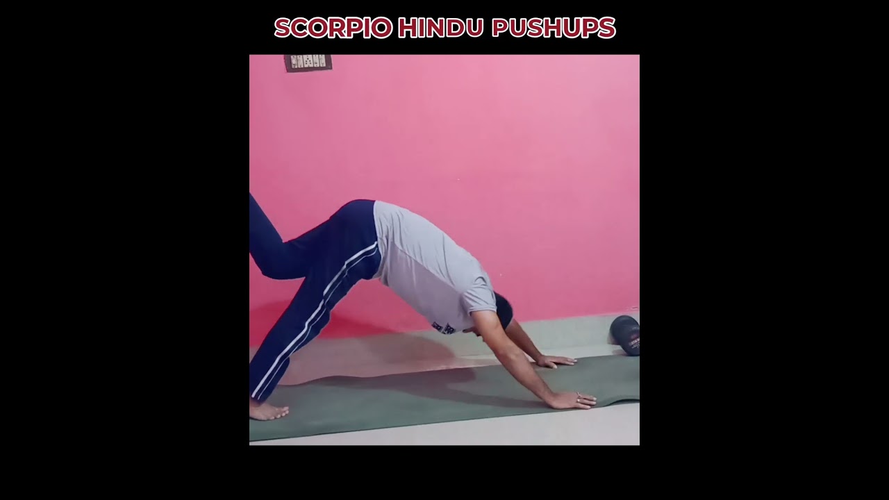 Powerful Scorpio Pushups For Massive Strength #shorts #shortsfeed #shortvideo #ytshorts #ytshort