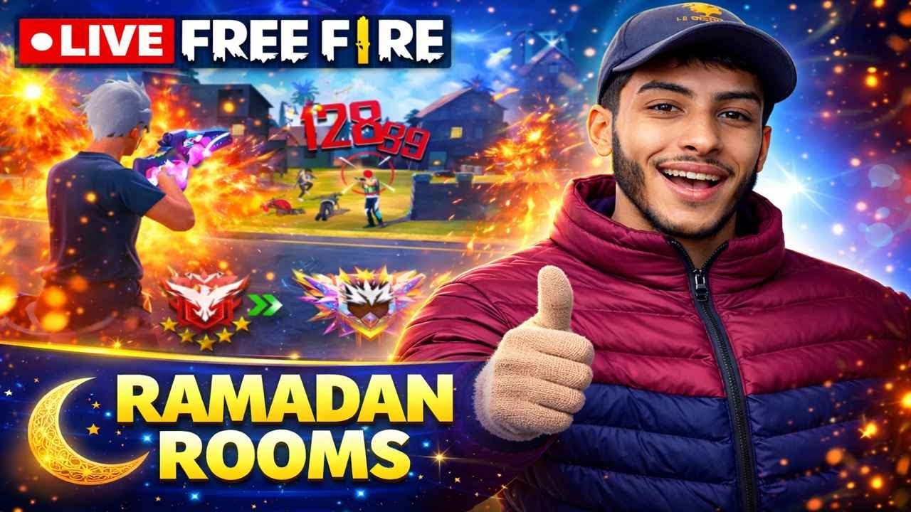 🔴 💎بث مباشر فري فاير رومات و فعاليات مع المتابعين + تحديات رمضانية  LHOWARI 01