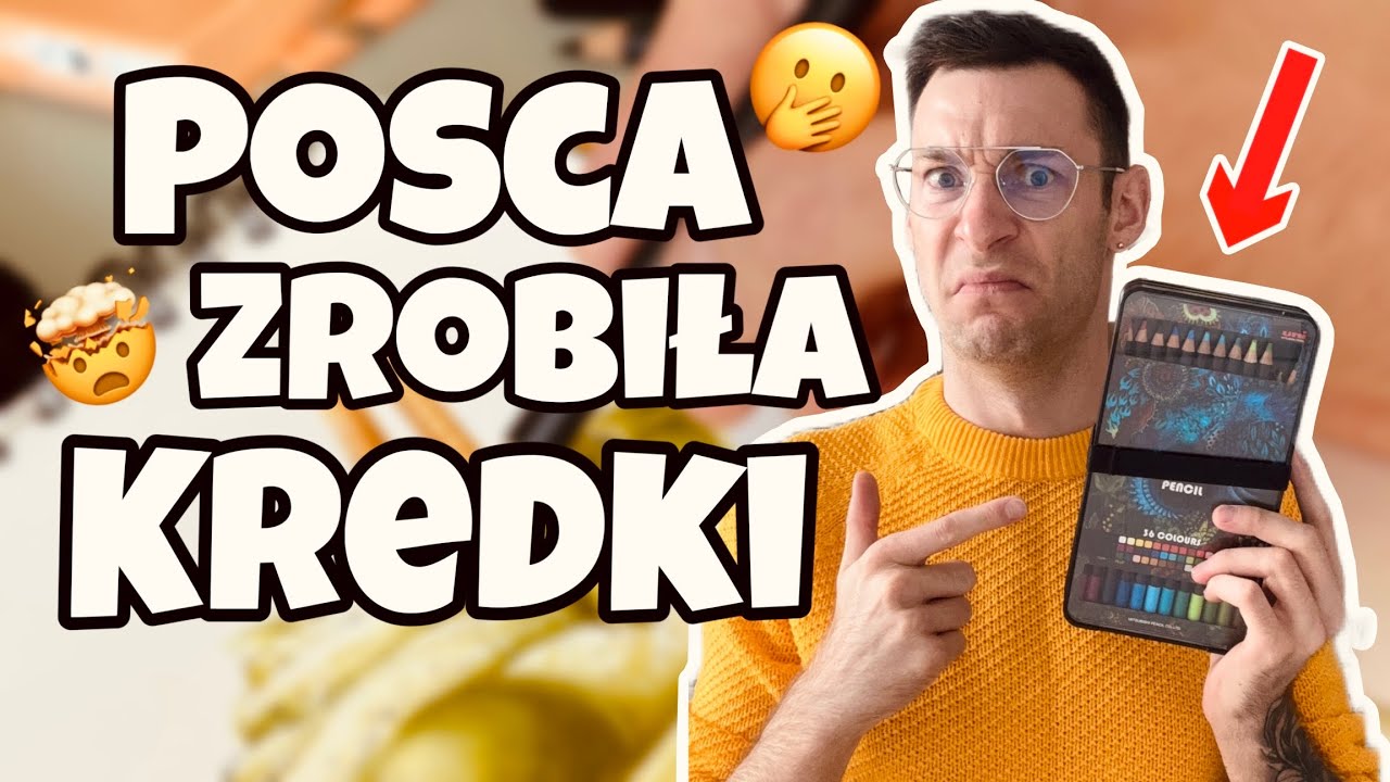 KREDKI POSCA 😱 CZY WARTE SWOJEJ CENY