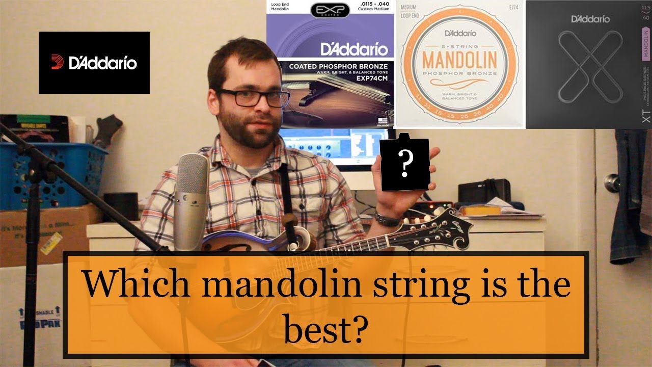 D'addario Mandolin String Shootout!