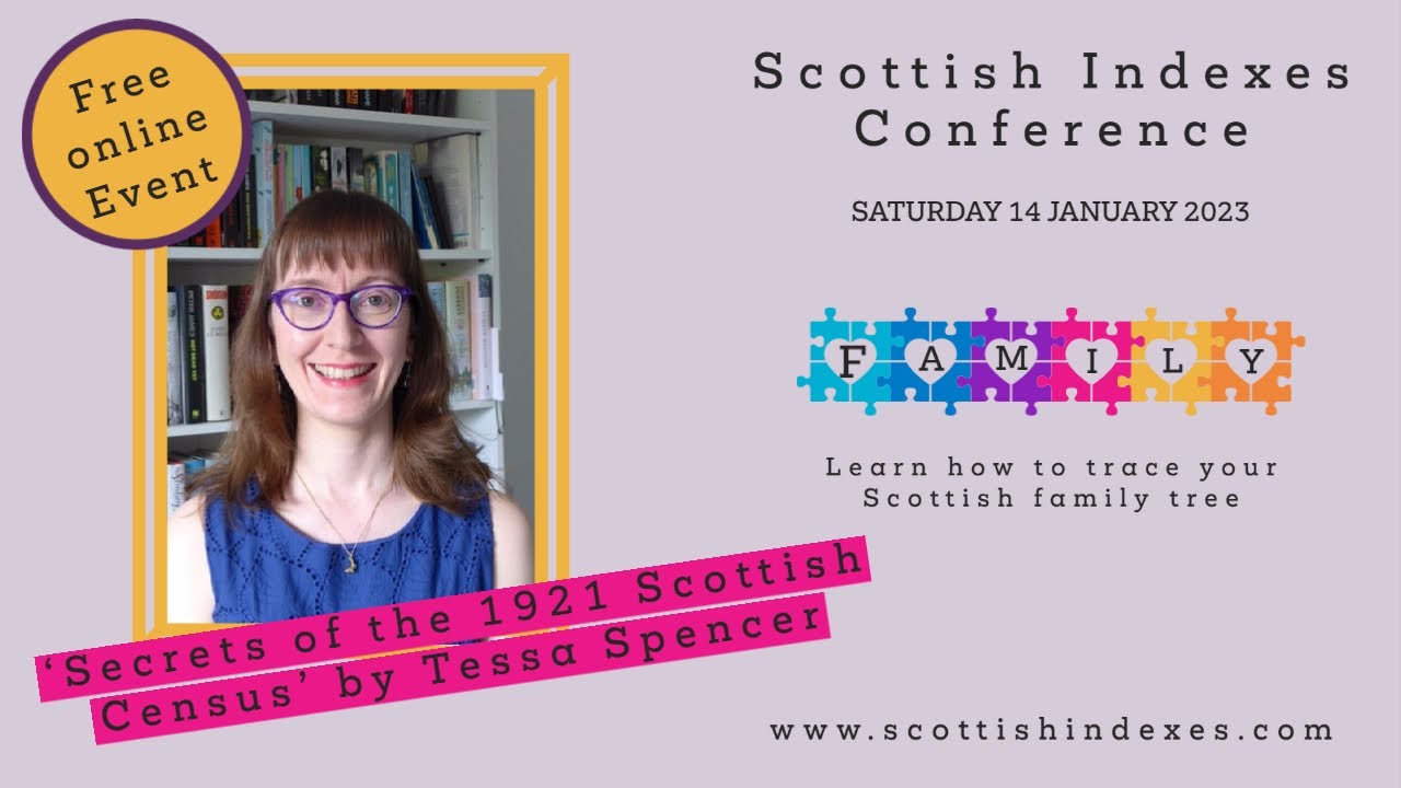 ‘Secrets of the 1921 Scottish Census’ by Tessa Spencer