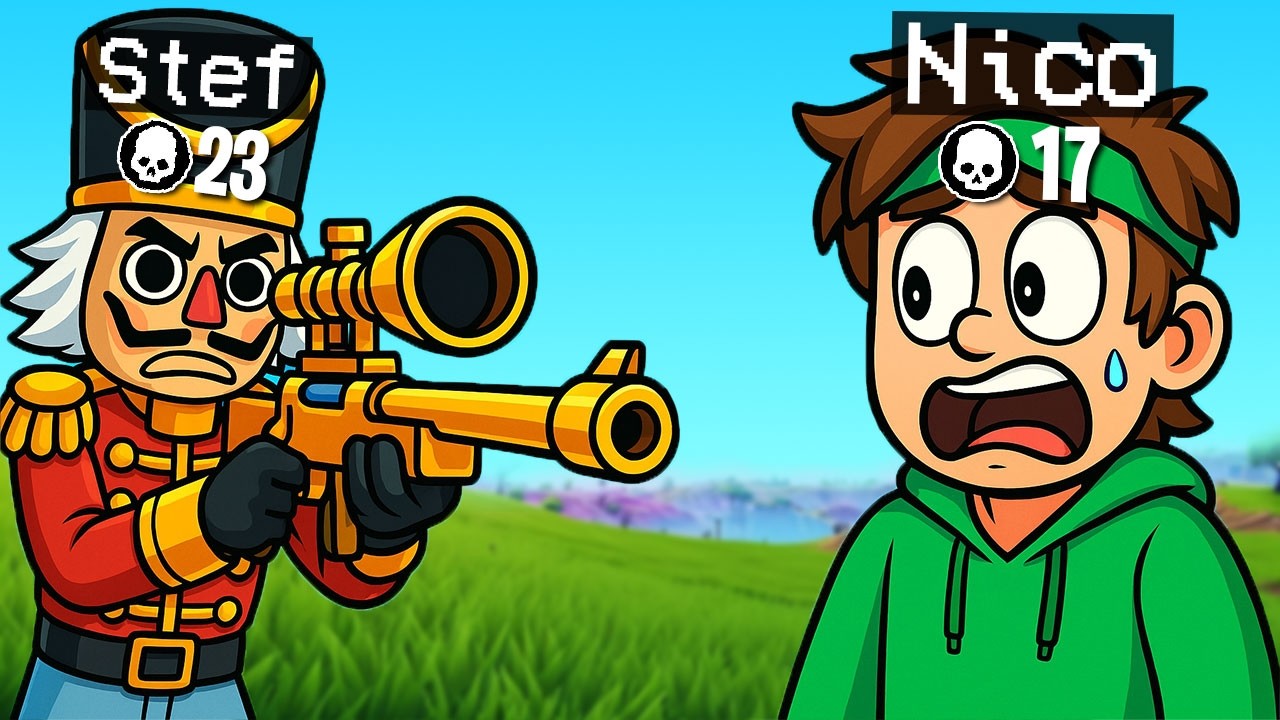 NICO, USA SOLO CECCHINI CONTRO I SUOI AMICI su FORTNITE!