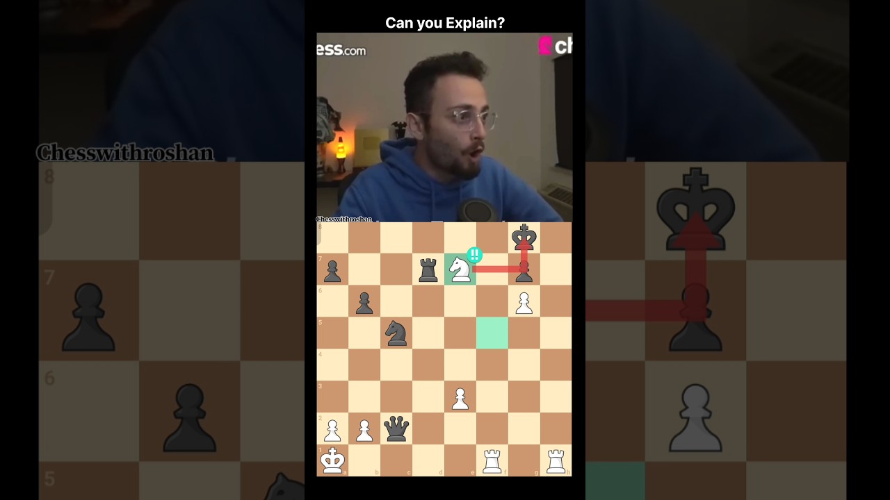 BRILLIANT MOVE 💎💎💎#chess #chessgame #chesspuzzle#ajedrez #checkmate #magnuscarlsen#шахматы#shorts
