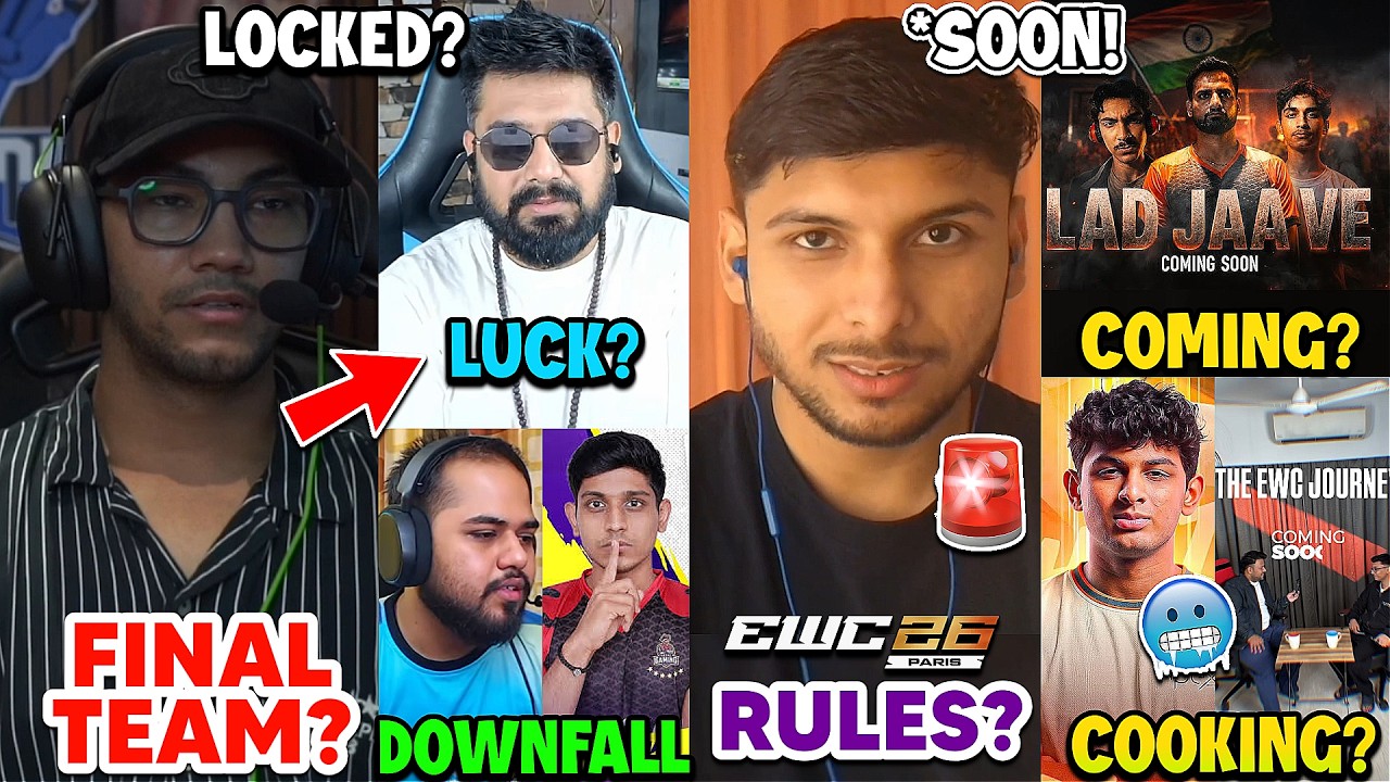 Free Fire max EWC Song Coming?🇮🇳 Team Elite Lineup Locked 😳 Strict Rules for Players at EWC, OMG?🥶
