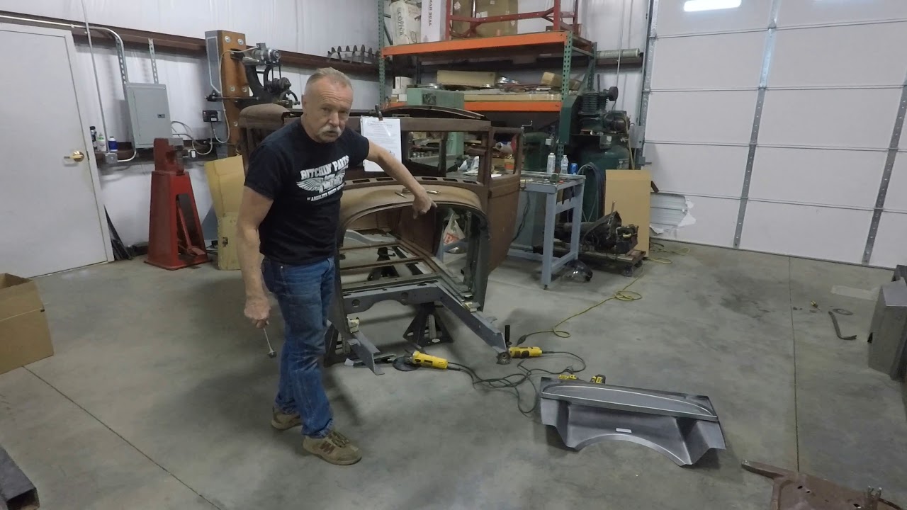 1928 1929 Ford Model A Complete Firewall Installation