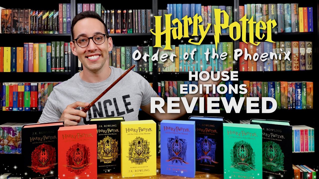 HARRY POTTER 20TH ANNIVERSARY HOUSE EDITIONS REVIEWED | ORDER OF THE PHOENIX